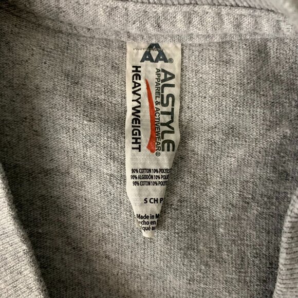 Get Your Kicks Route 66 Crewneck T Shirt S Grey Graphic Short Sleeve Muscle Car - Picture 6 of 6